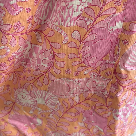 Lilly Pulitzer Cats Dress - Picture 3 of 7